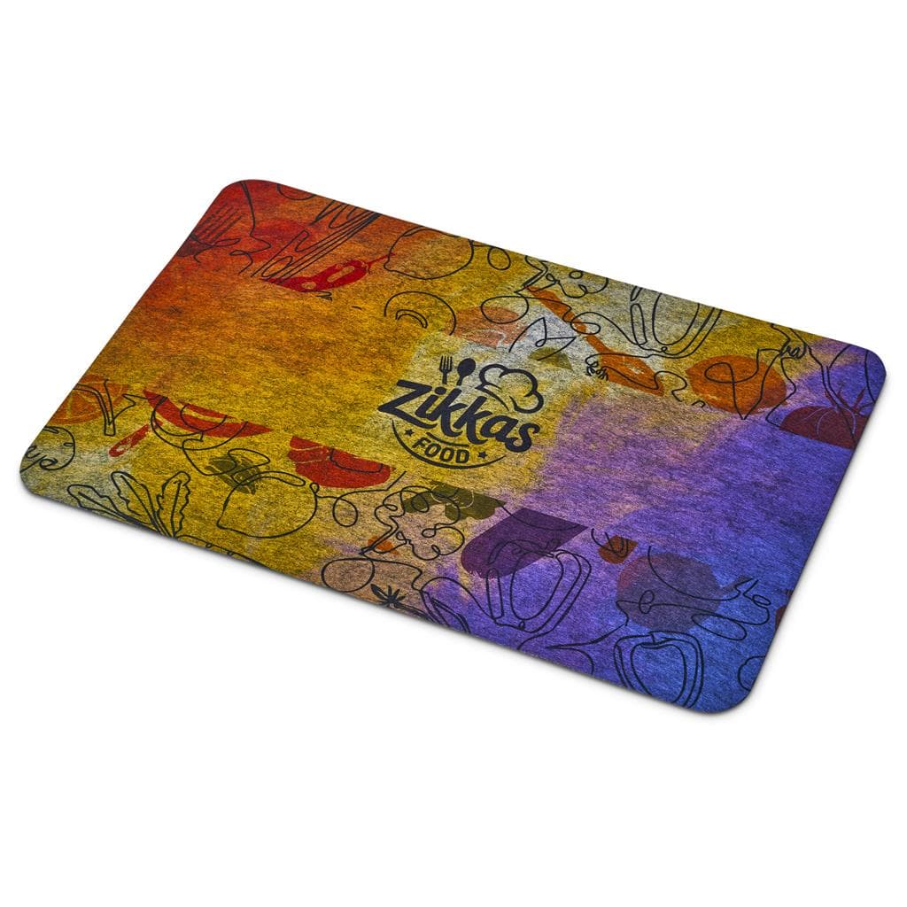 Pre-Production Sample Hoppla Savour RPET Felt Placemat