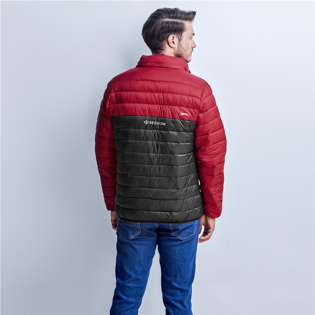 Mens Kyoto Two-Tone Jacket - Black Red