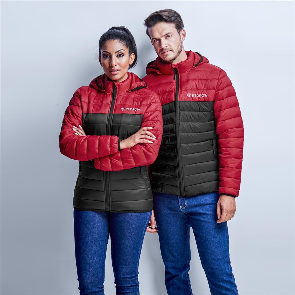 Mens Kyoto Two-Tone Jacket - Black Red