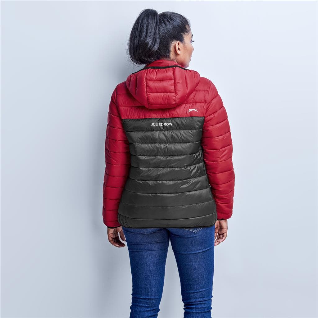 Ladies Kyoto Two-Tone Jacket - Black Red