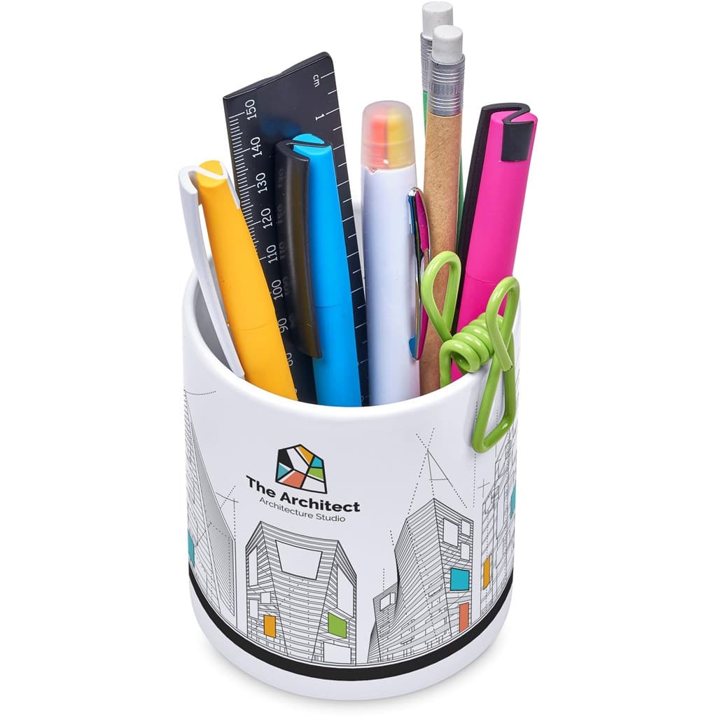 Altitude Mural Sublimation Ceramic Stationery Cup (Excludes Content)