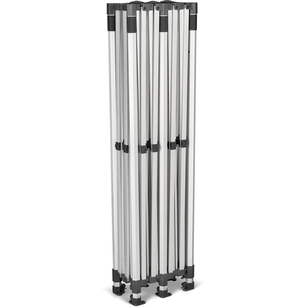 Coated Steel Sublimated Gazebo 6m x 3m -  2 Long Full-Wall Skins