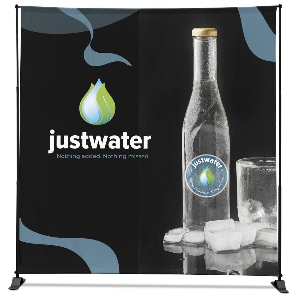 Adjustable Banner Stand Eco 2.4m x 2.4m
