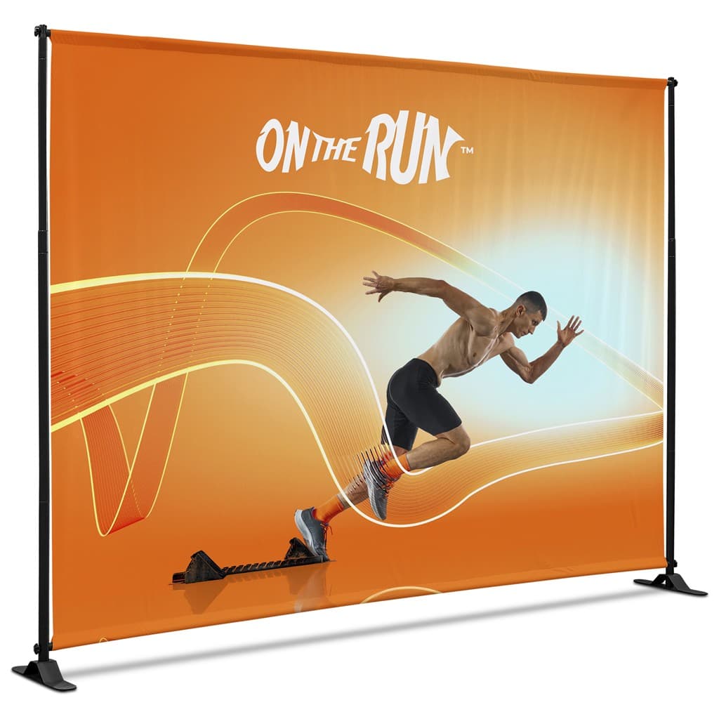 Adjustable Banner Stand Pro 2.4m x 3m