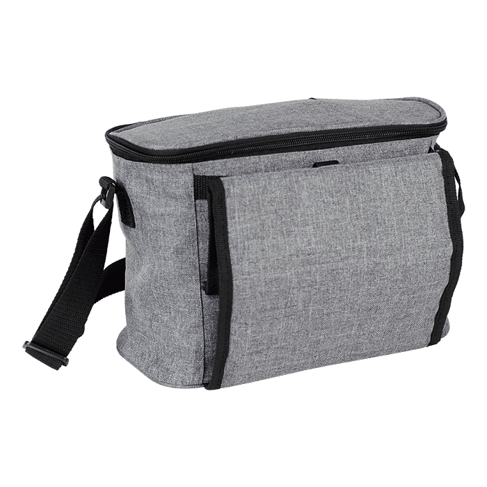 Cooler with Folding Cup Holders