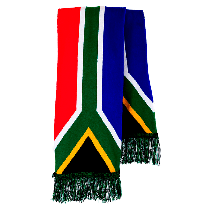 South African Flag Supporter Scarf