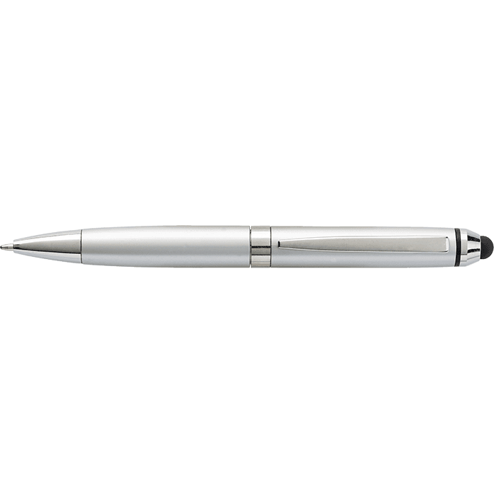 Coloured Barrel Ballpoint Pen with Stylus