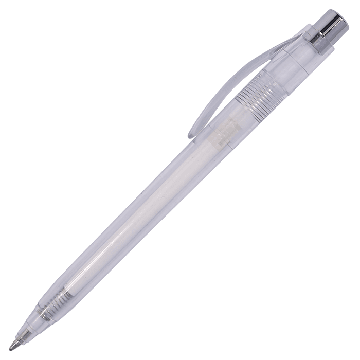 Translucent Ballpoint Pen with Coloured Refill