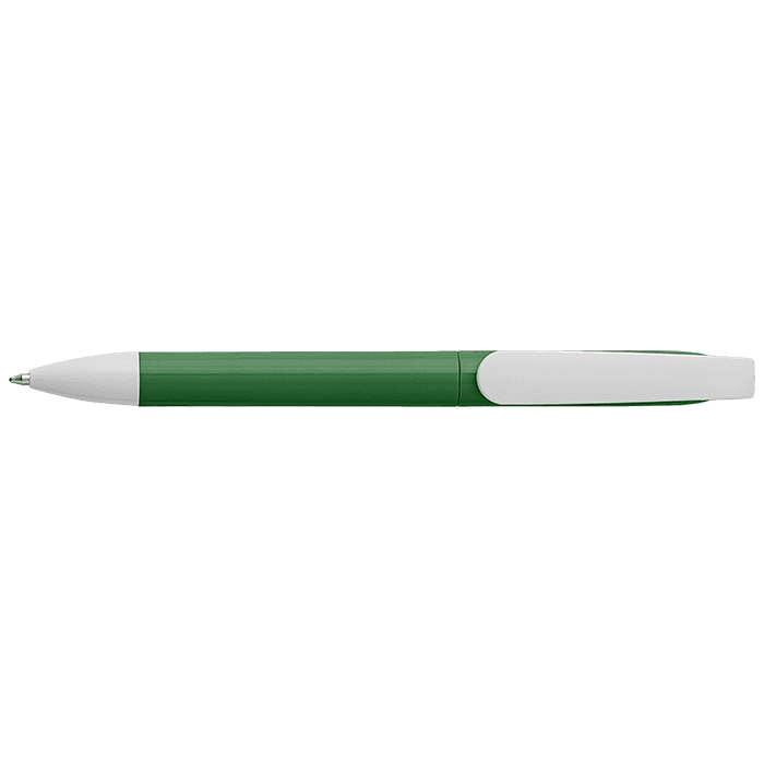 Twist Action Ballpoint Pen With Coloured Barrel