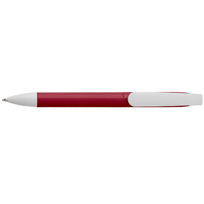 Twist Action Ballpoint Pen With Coloured Barrel