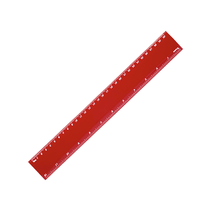 30cm Plastic Ruler