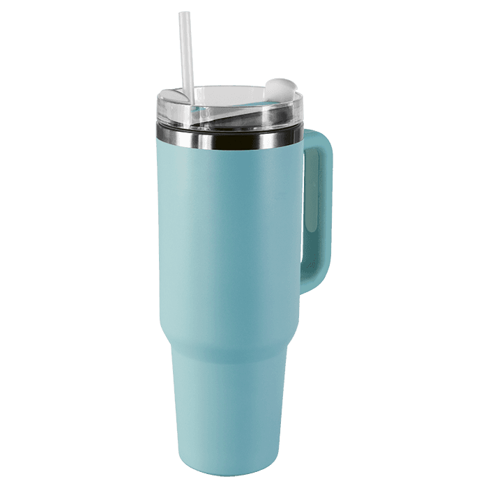 1.2L Double Walled Travel Mug with Straw