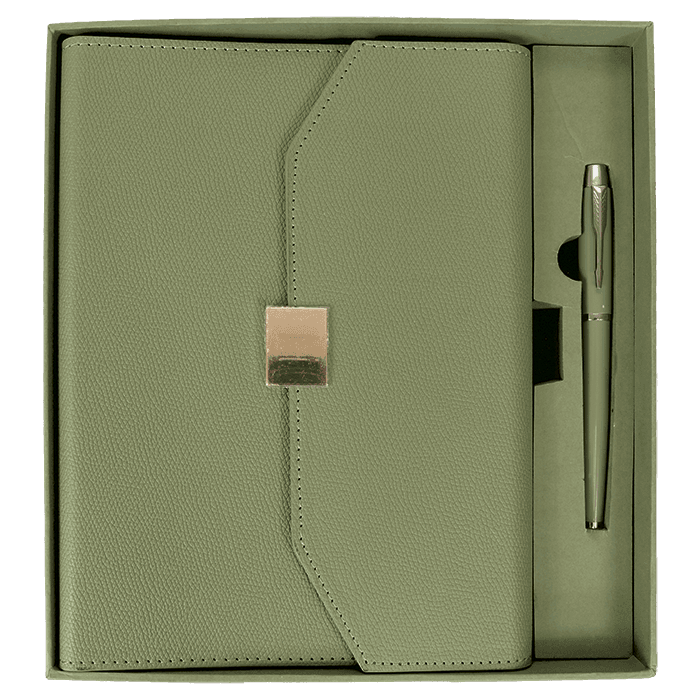 Executive Notebook And Pen In Card Folder