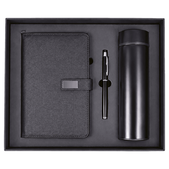 Executive Notebook And Water Bottle Gift Set