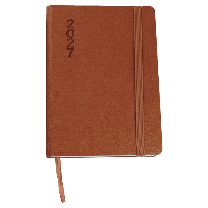 2027 Soft Touch Square A4 Diary