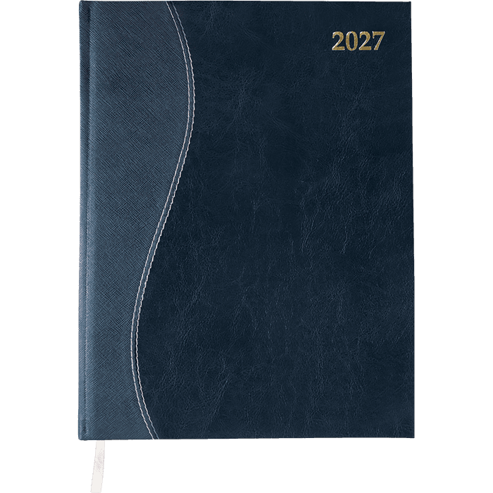 2027 A5 Wave S-Stitched Diary