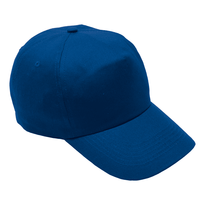 5 Panel Cotton with Hard Front Cap