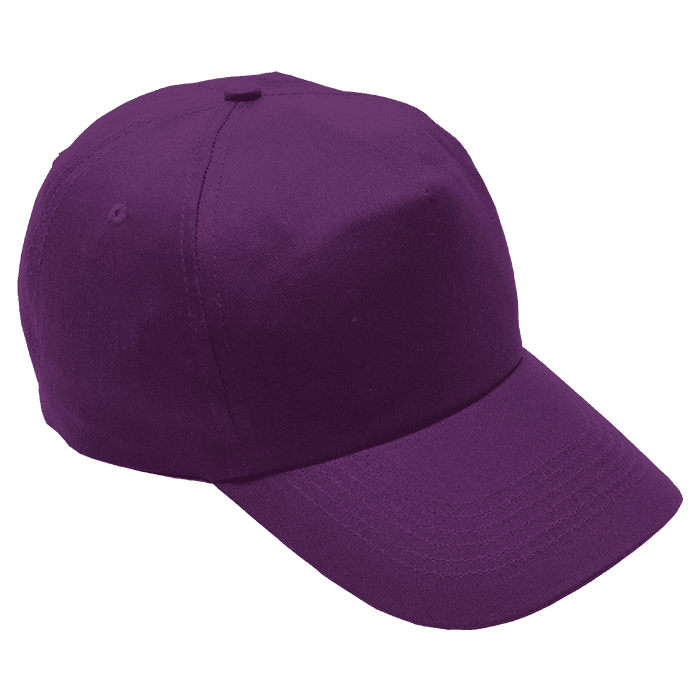 5 Panel Cotton with Hard Front Cap