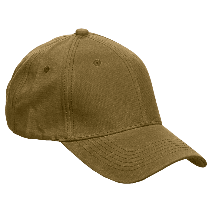 6 Panel Barron Washed Oil Skin Cap