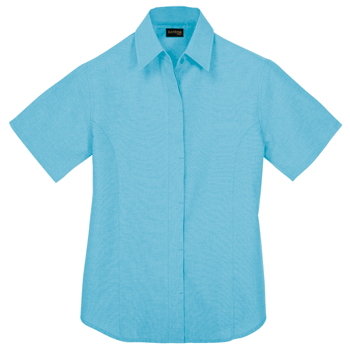 Oxford Blouse Short Sleeve Ladies
