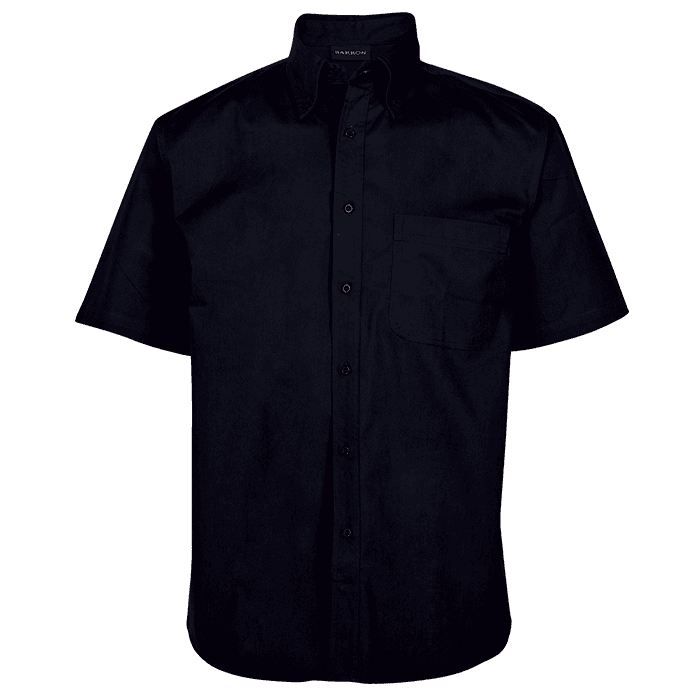 Brushed Cotton Twill Lounge Short Sleeve Mens