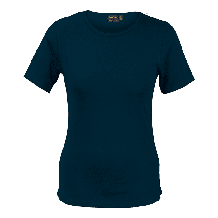 Organic Cotton Crew Neck T-Shirt Ladies