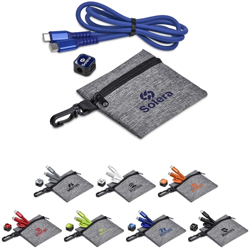 Altitude Bara Charging Cable & Clip in Clip Pouch