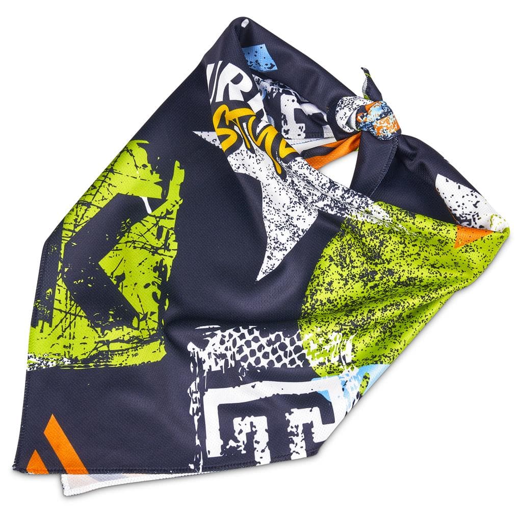 Pre-Printed Sample Hoppla Nurva Polyester Bandana