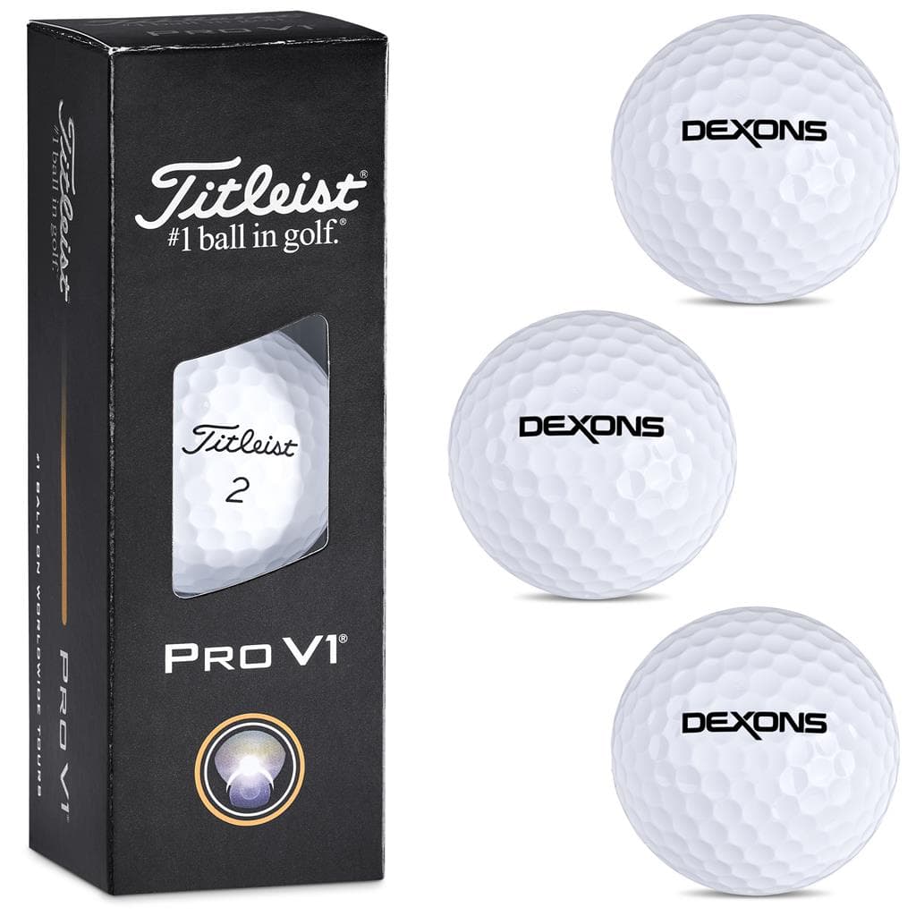 Titleist ProV1 Golf Balls (Sleeve of 3)