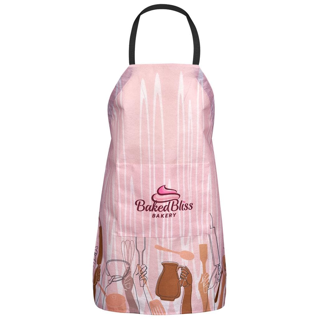 Pre-Production Sample Hoppla Simma Recycled PET Stitch-Bond Apron