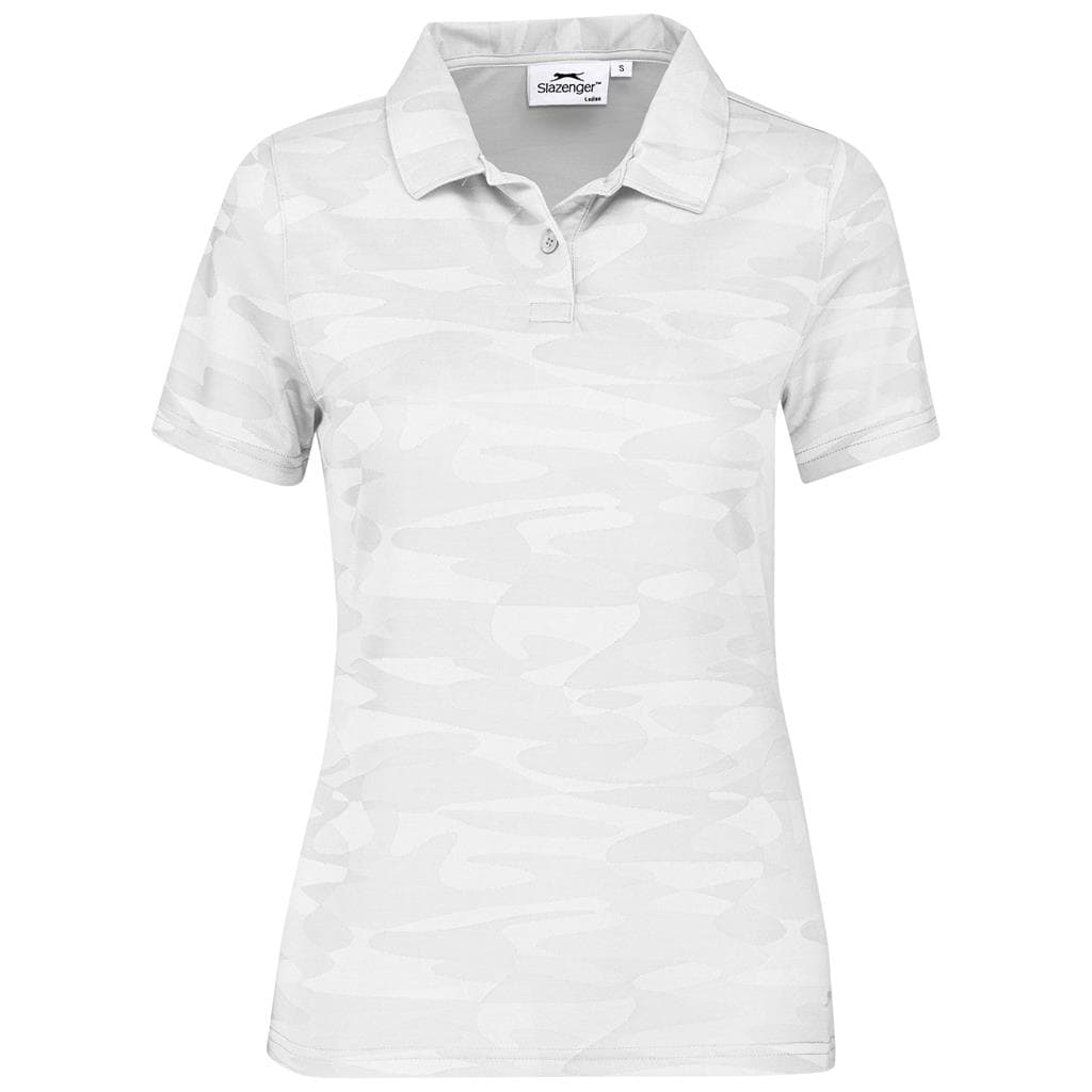 Ladies Volition Golf Shirt - White